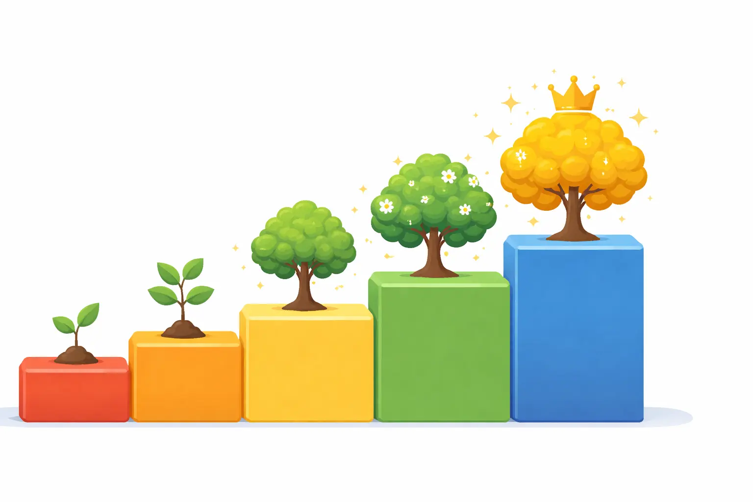 IELTS vocabulary levels from Band 5 to Band 9 showing progression of word complexity